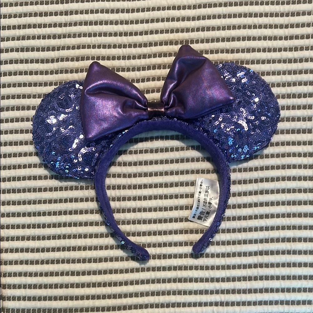 Disney Parks purple Sequin Headband